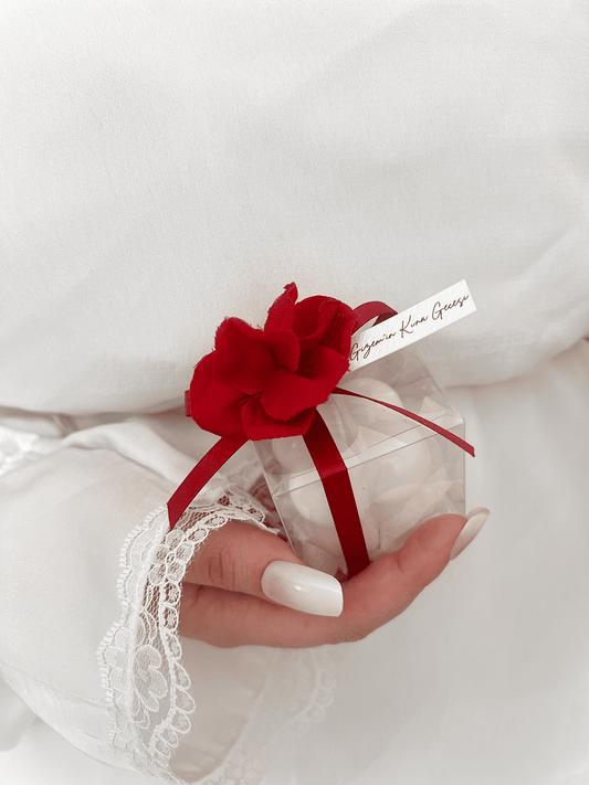 Bougie Bulle & Roses - Cadeaux invités