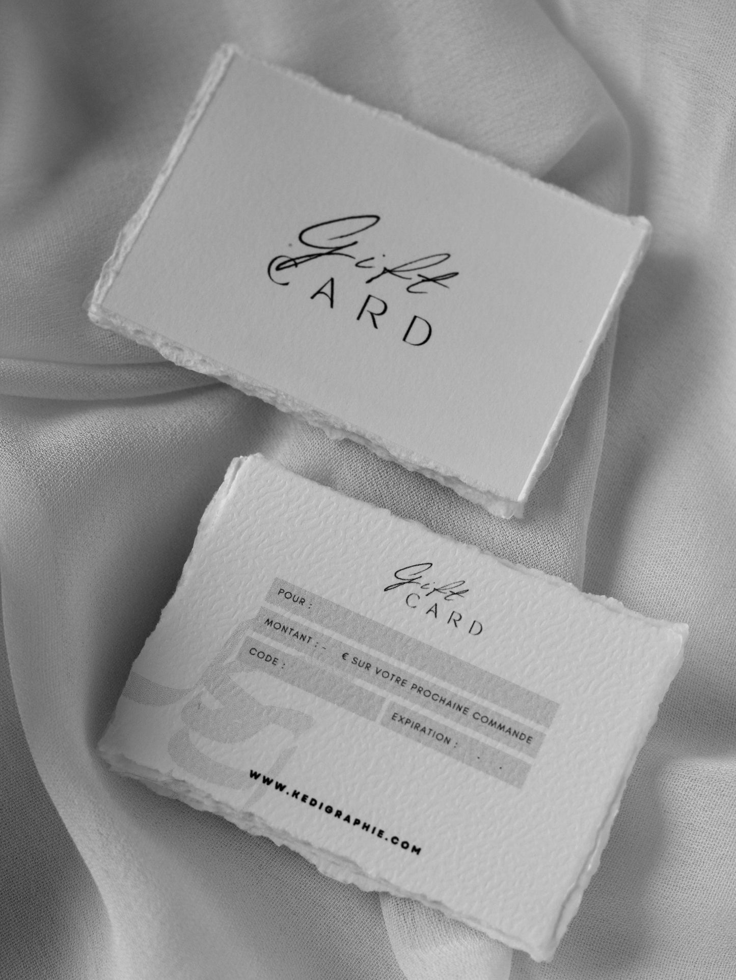 Cartes cadeaux clients