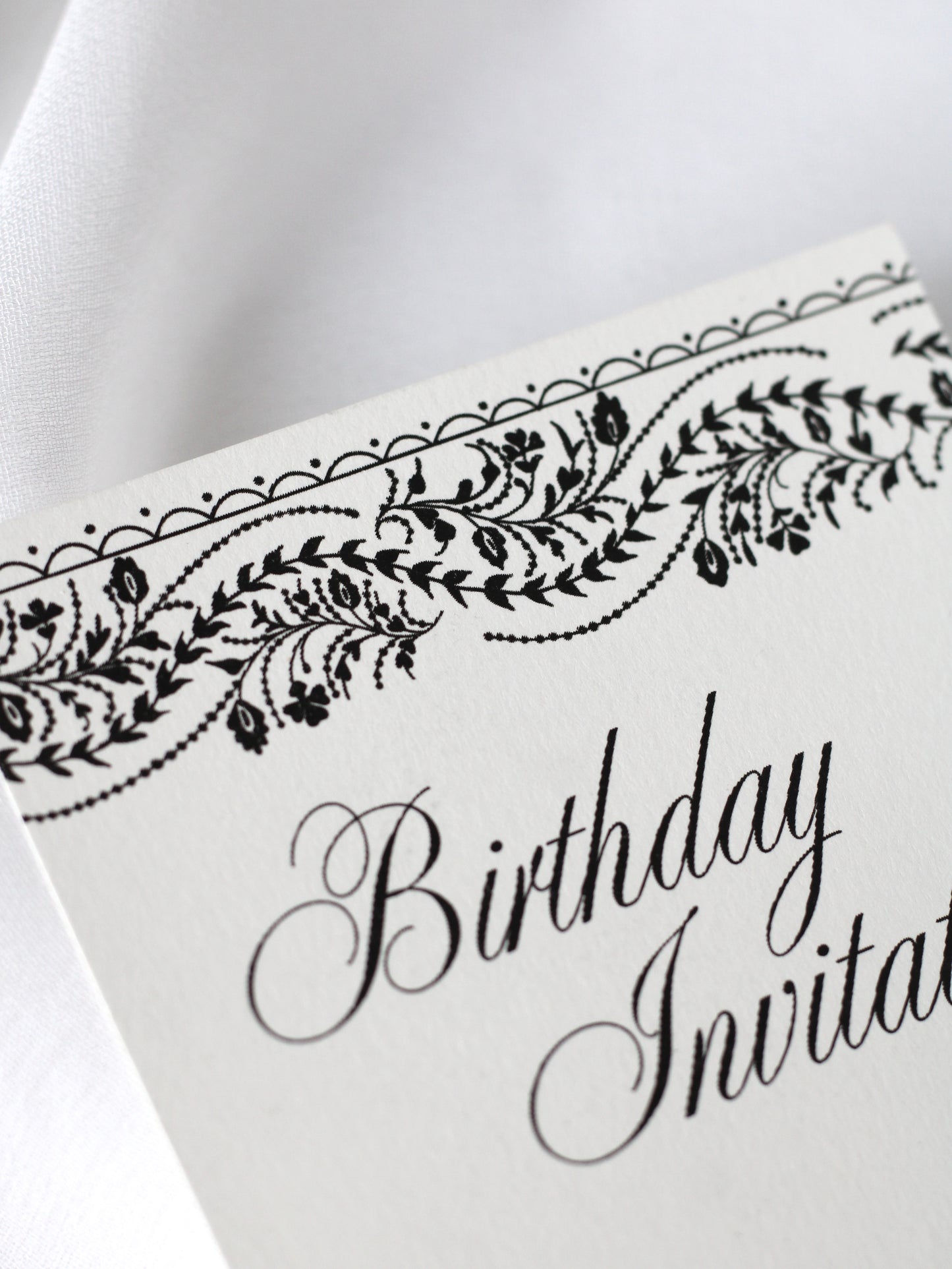 Carte d'invitation anniversaire - OSMAN