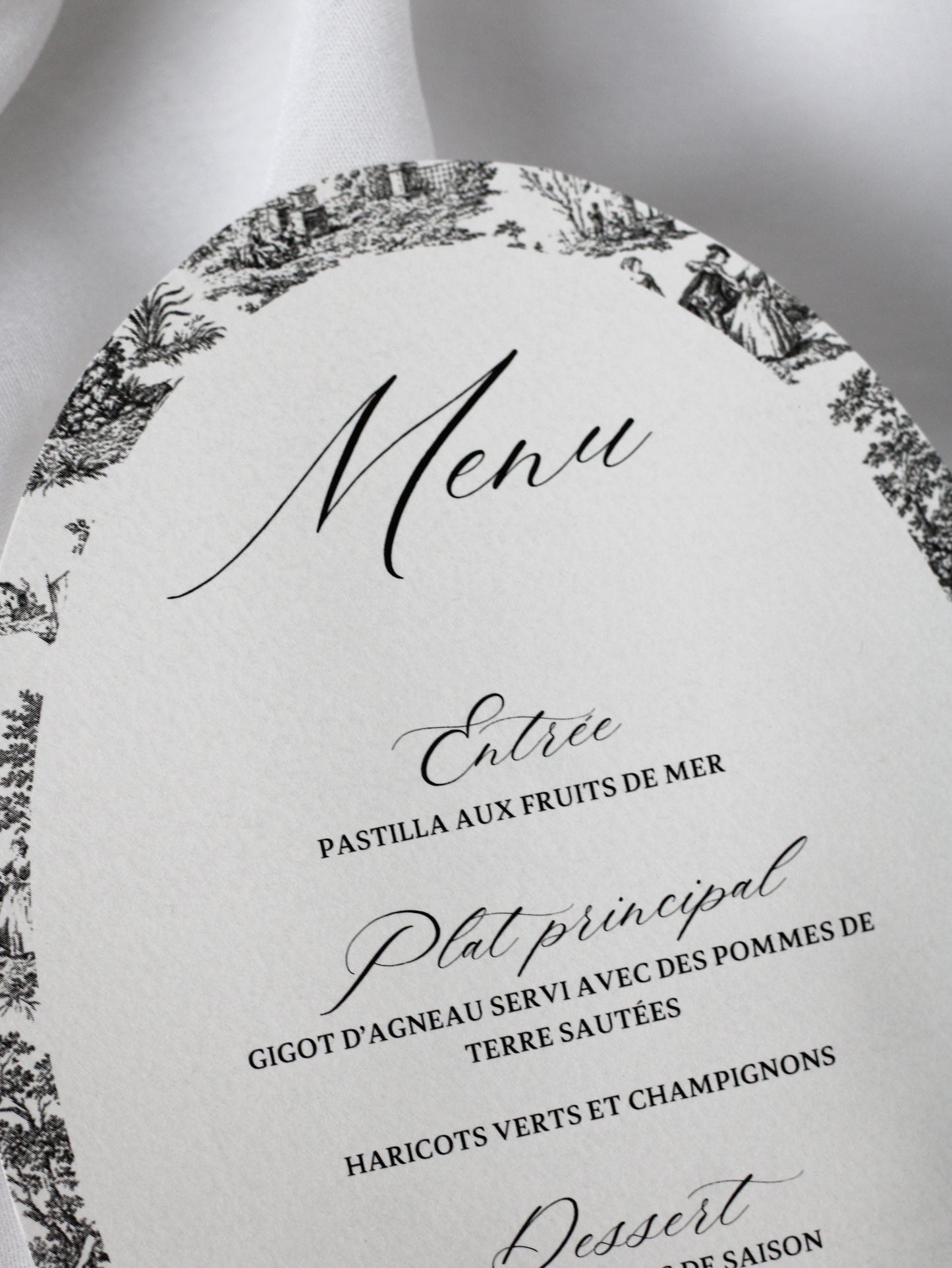 Menu - VERSAILLES