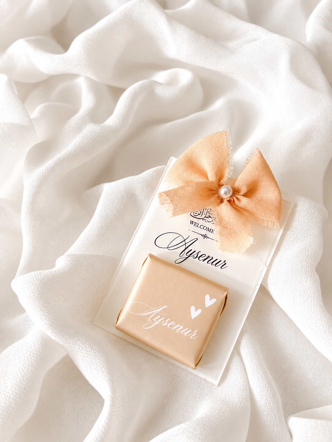 Magnet avec chocolat - Cadeaux invités