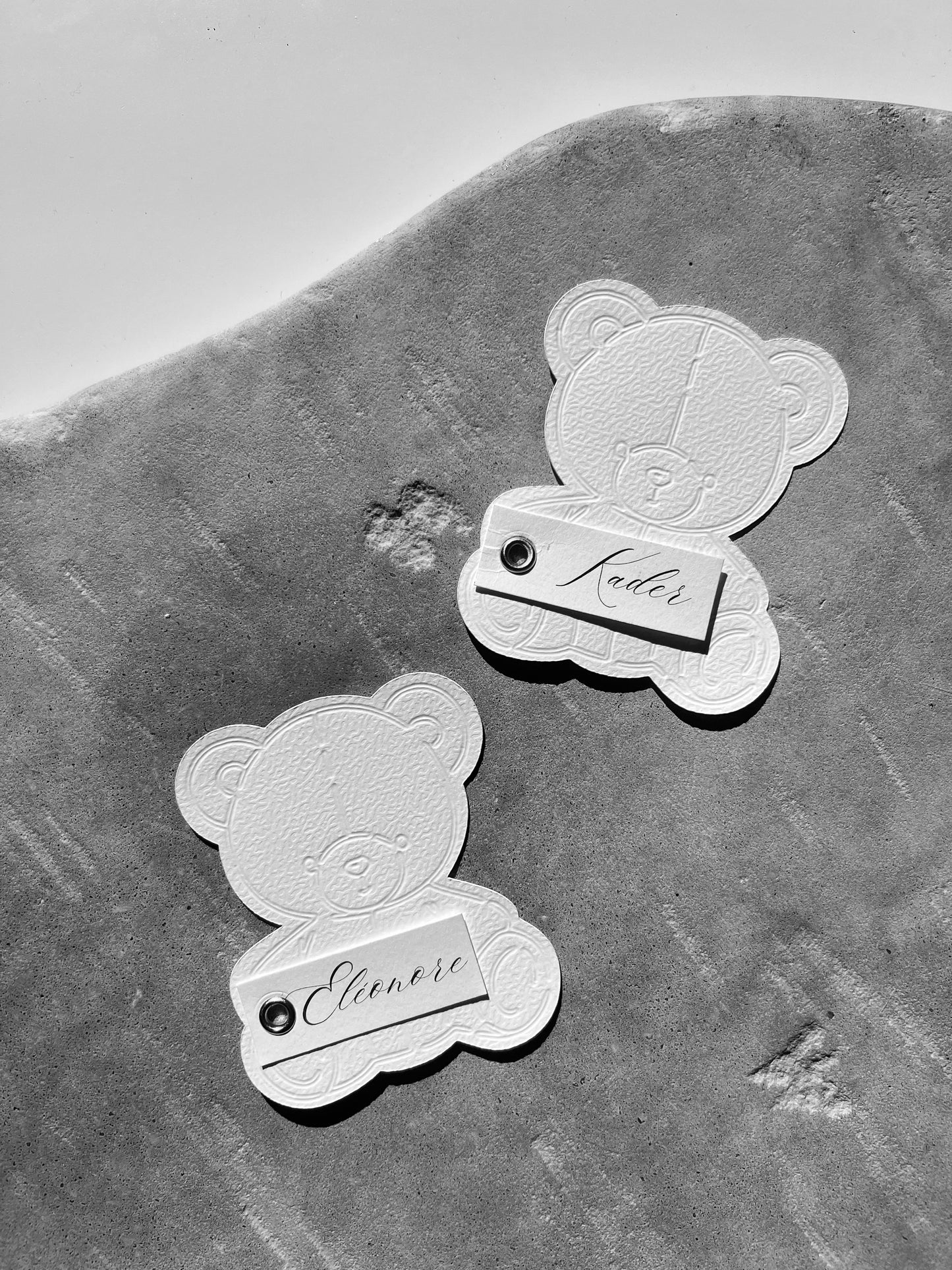 Marque-place - Ourson