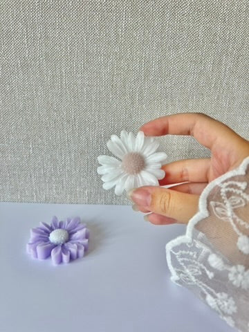 Carte avec Bougie "Marguerite" - Cadeaux invités