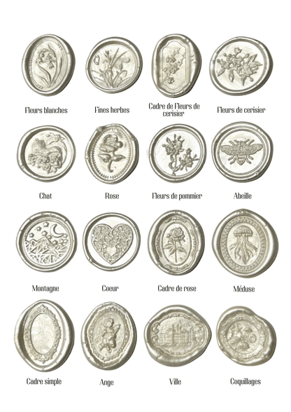 Cachets de cires - Personnalisé