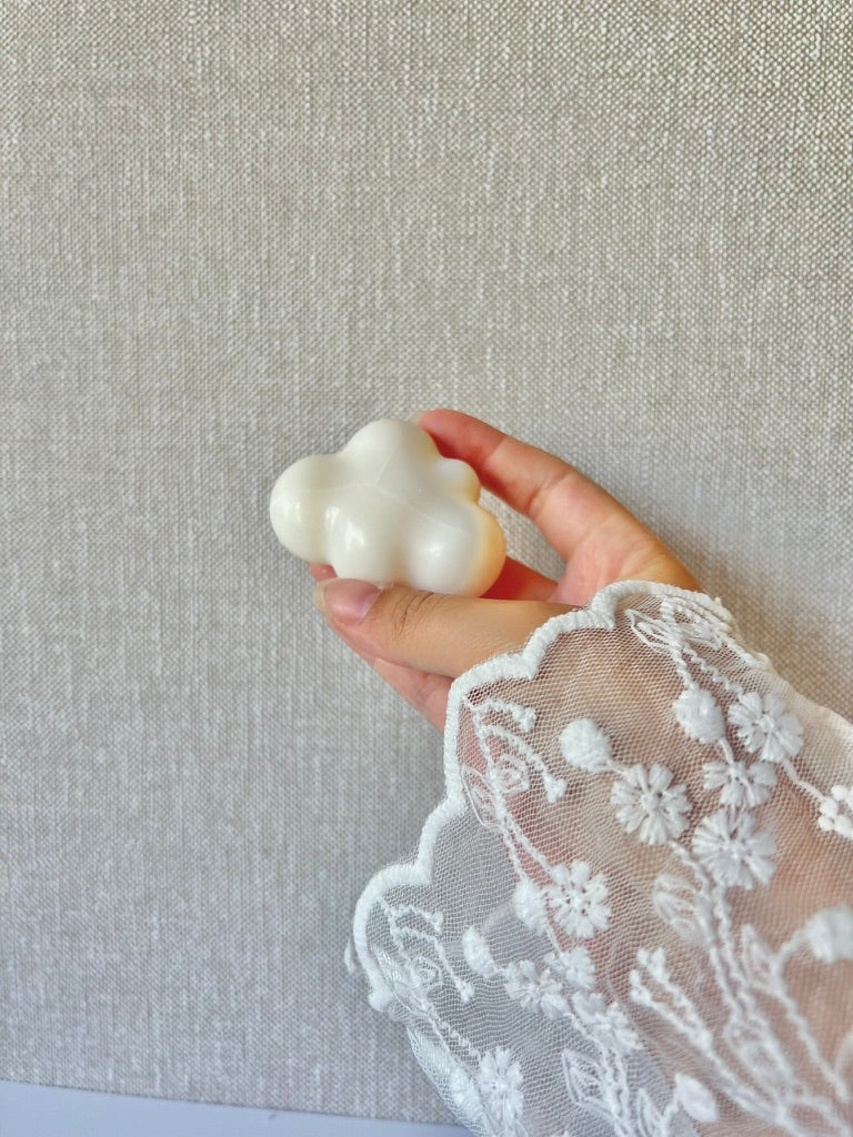 Carte avec Bougie "Nuage" - Cadeaux invités