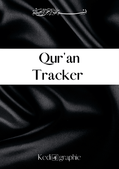 Suivi de lecture du coran - Quran Tracker - PDF Gratuit