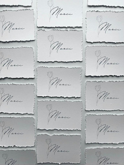 Cartes de remerciement Professionnelles - NILUFER