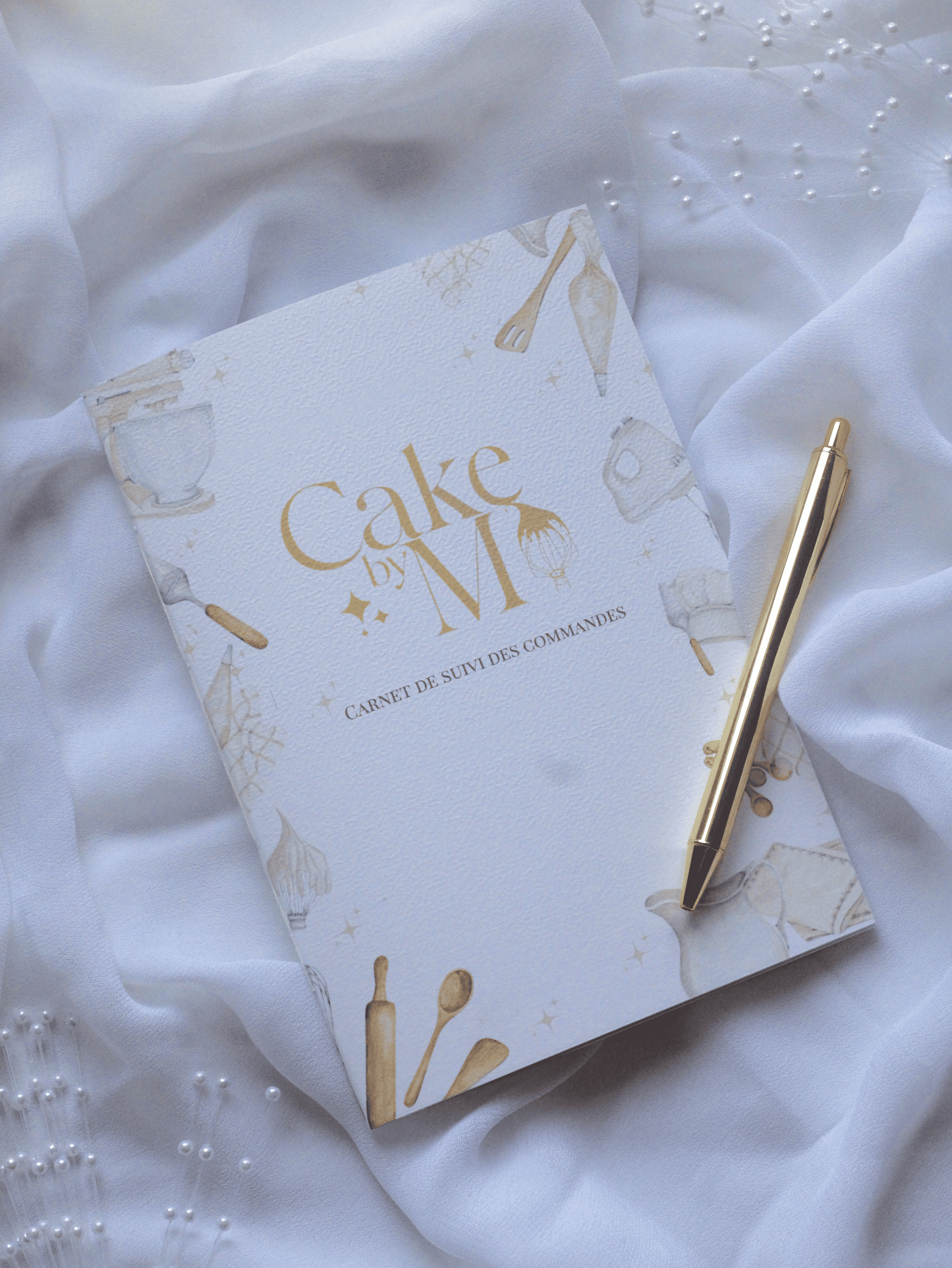 Carnet "Suivi de commandes" - PRO - PÂTISSIER - 60 pages