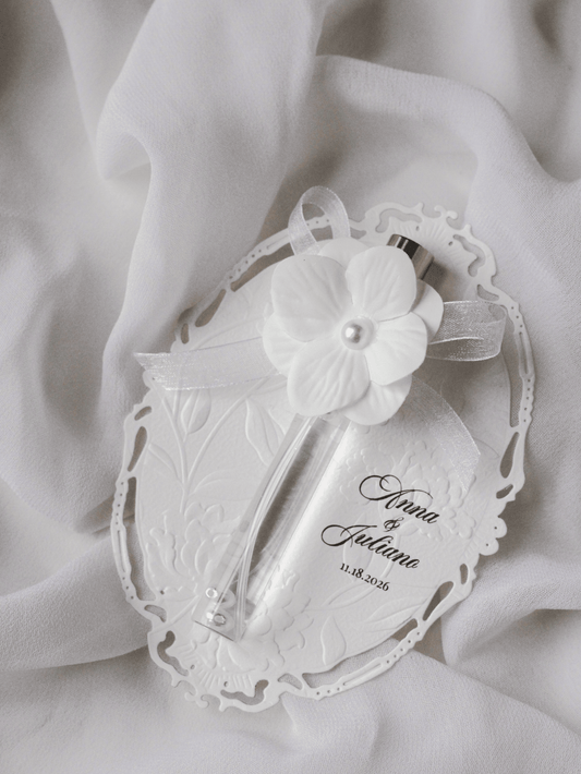 Carte & Fiole Cologne "Bridgerton" - Cadeaux invités