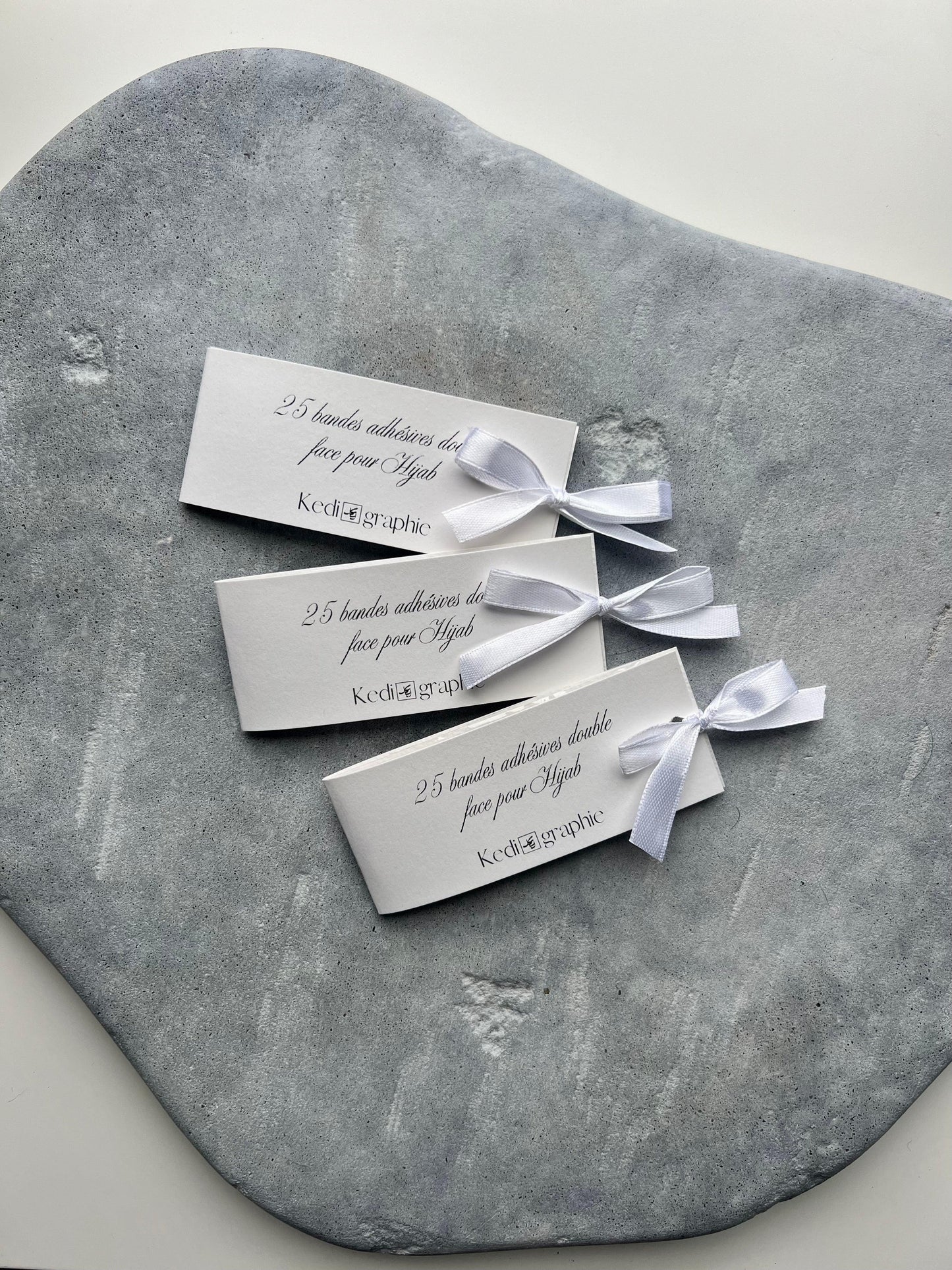 25 bandes adhésives double face hijab