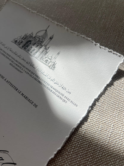 Certificat de Mariage Religieux "NILUFER"