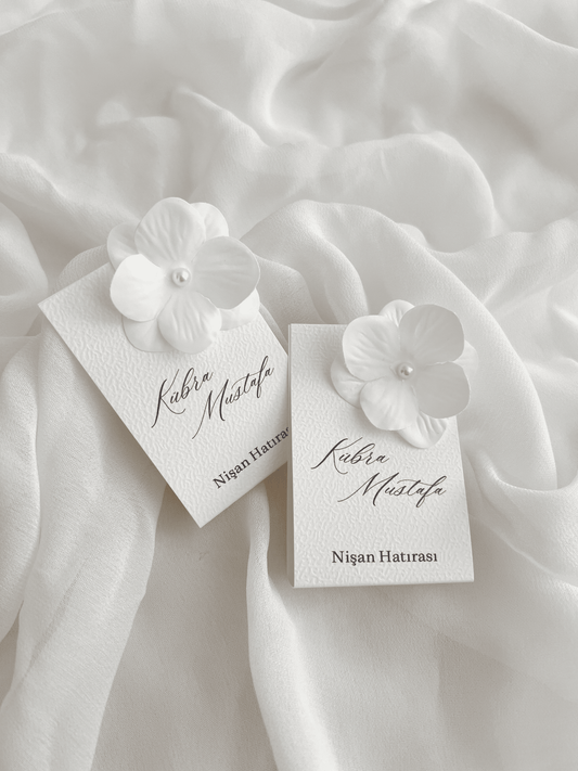 Ecrin dragées & Fleurs - Cadeaux invités