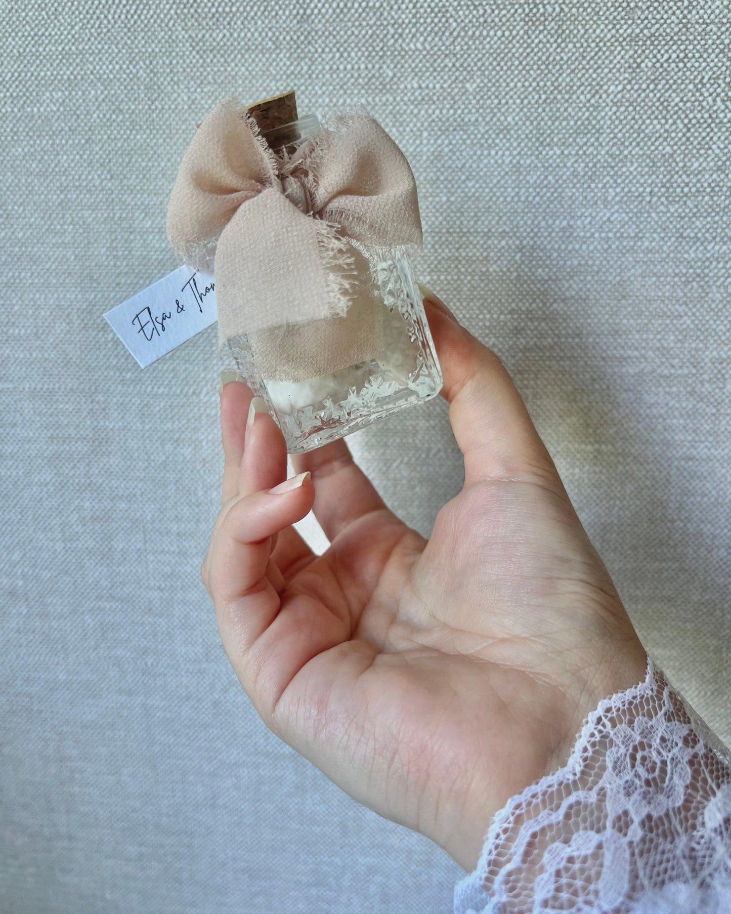 Bouteille & bouchon liège - Cadeaux invités