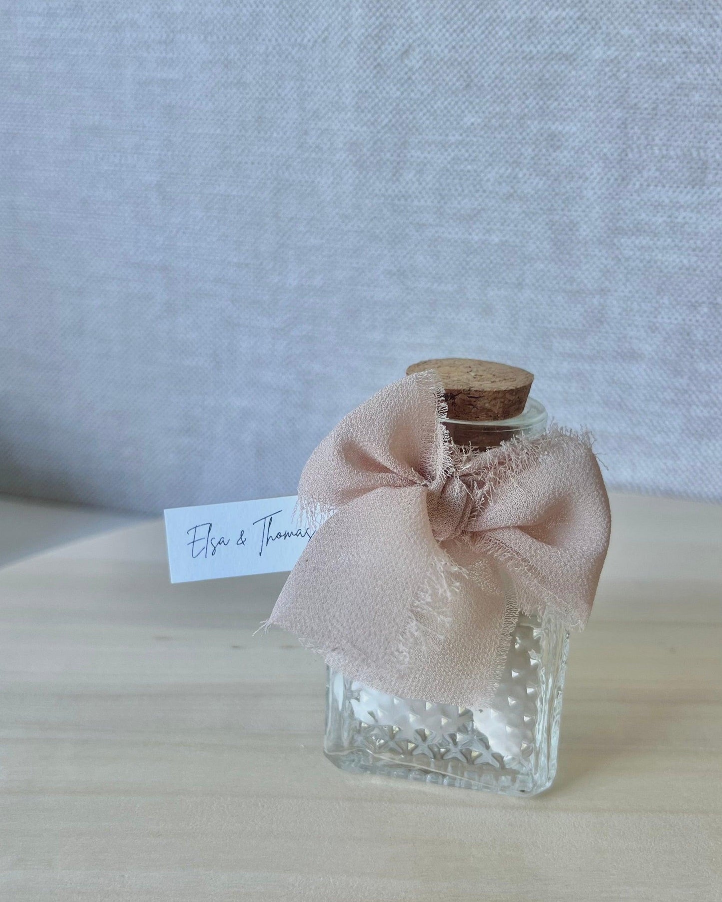 Bouteille & bouchon liège - Cadeaux invités