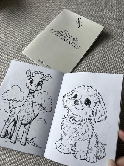 Cahier de coloriage pour enfants - Personnalisé