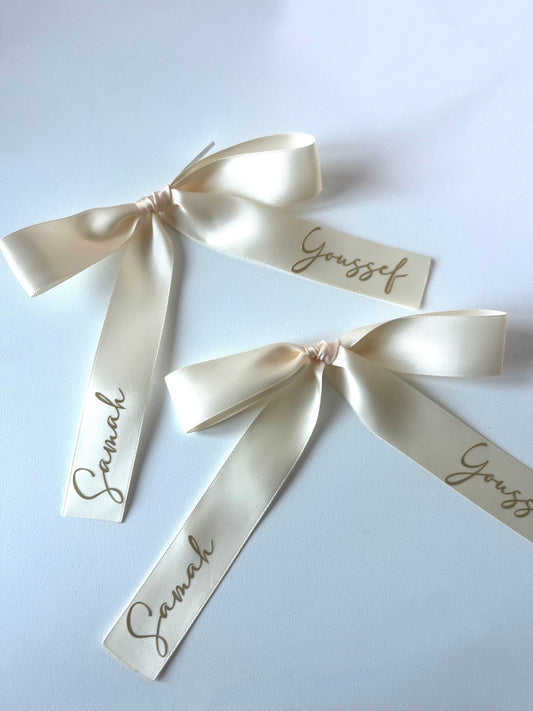 Ruban pour verre - Mariage