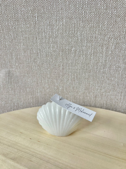 Bougie Coquillage - Cadeaux invités