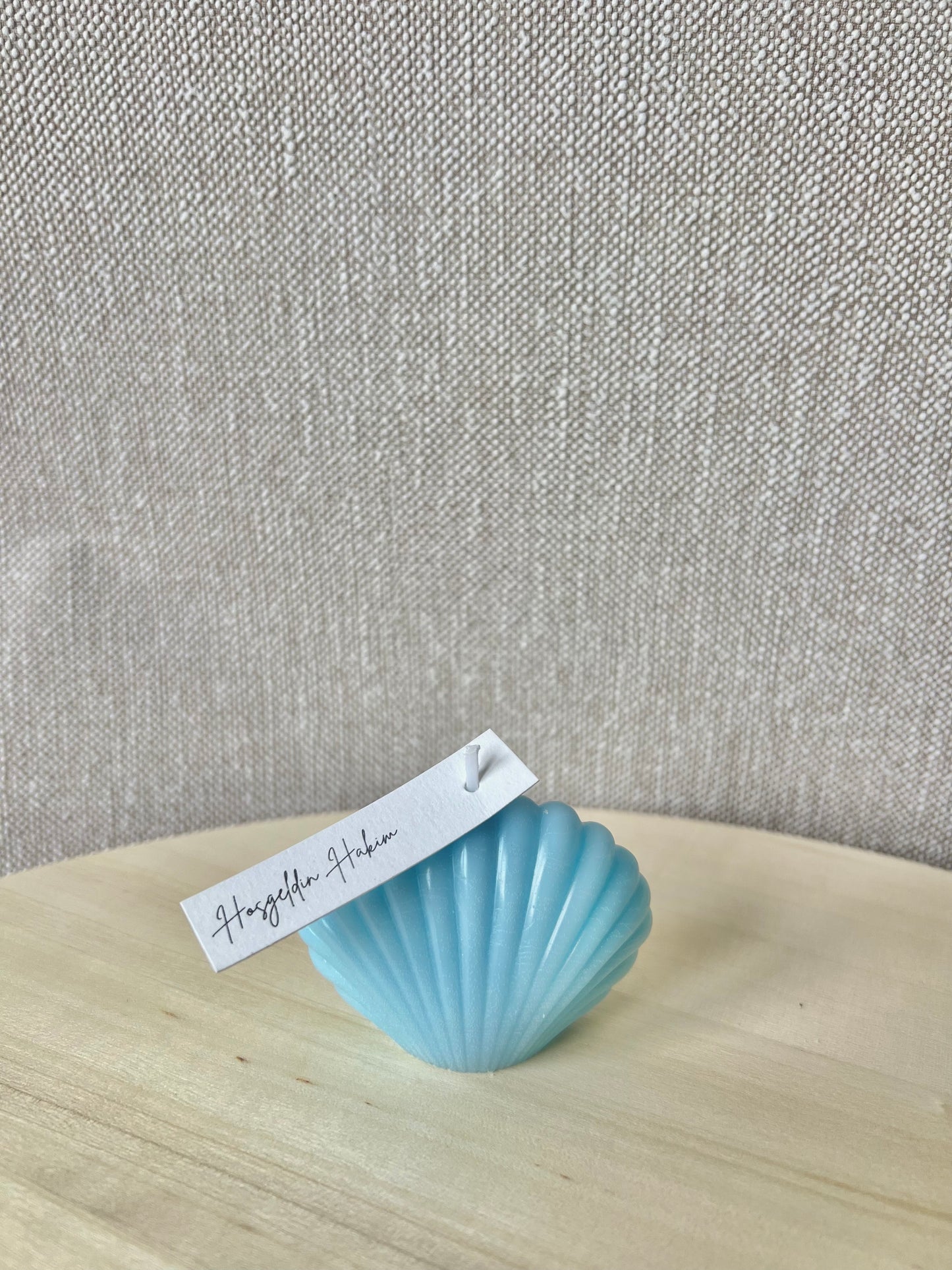 Bougie Coquillage - Cadeaux invités