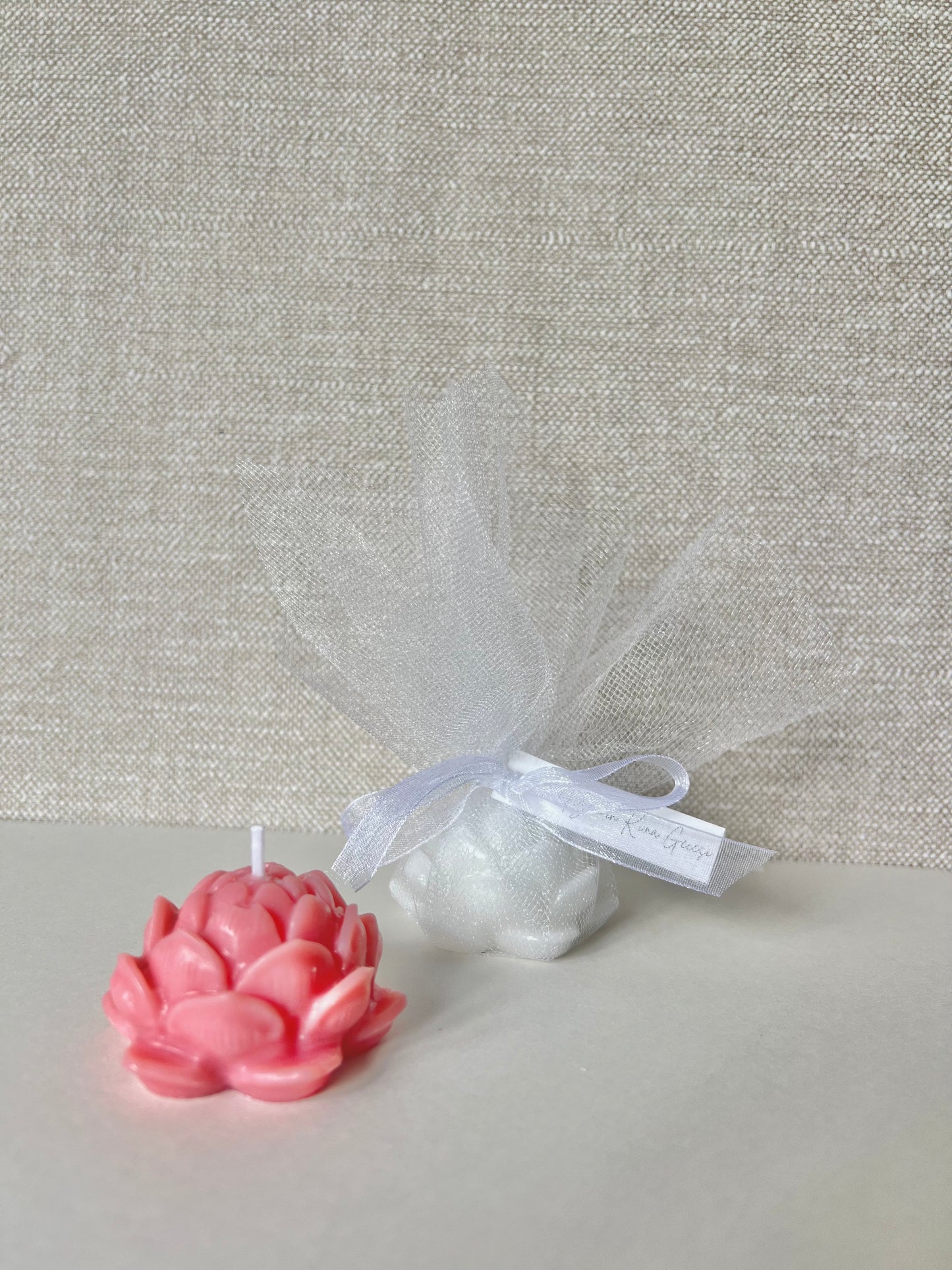 Bougie Fleur de Lotus - Cadeaux invités