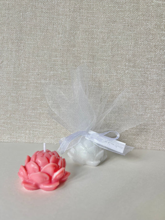 Bougie Fleur de Lotus - Cadeaux invités