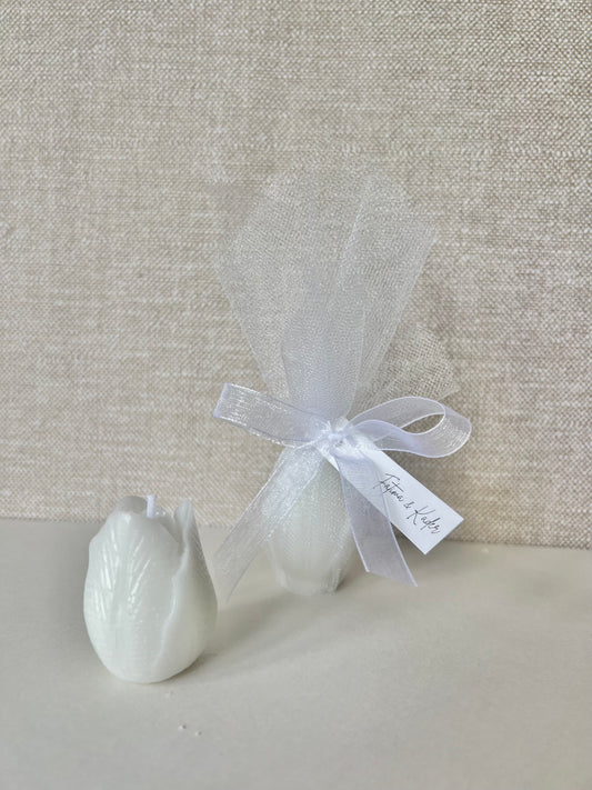 Bougie Tulipes - Cadeaux invités