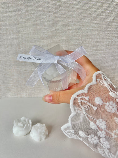 Bougie Roses - Cadeaux invités