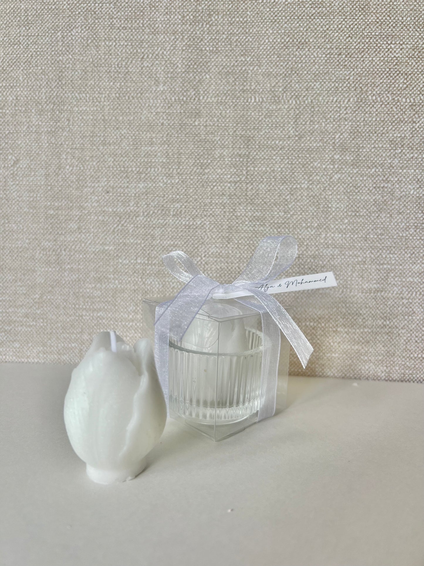 Bougie Tulipes - Cadeaux invités