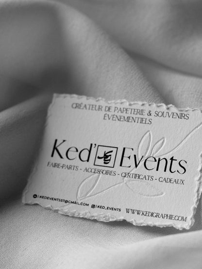 Cartes de visite - Embossage Personnalisé