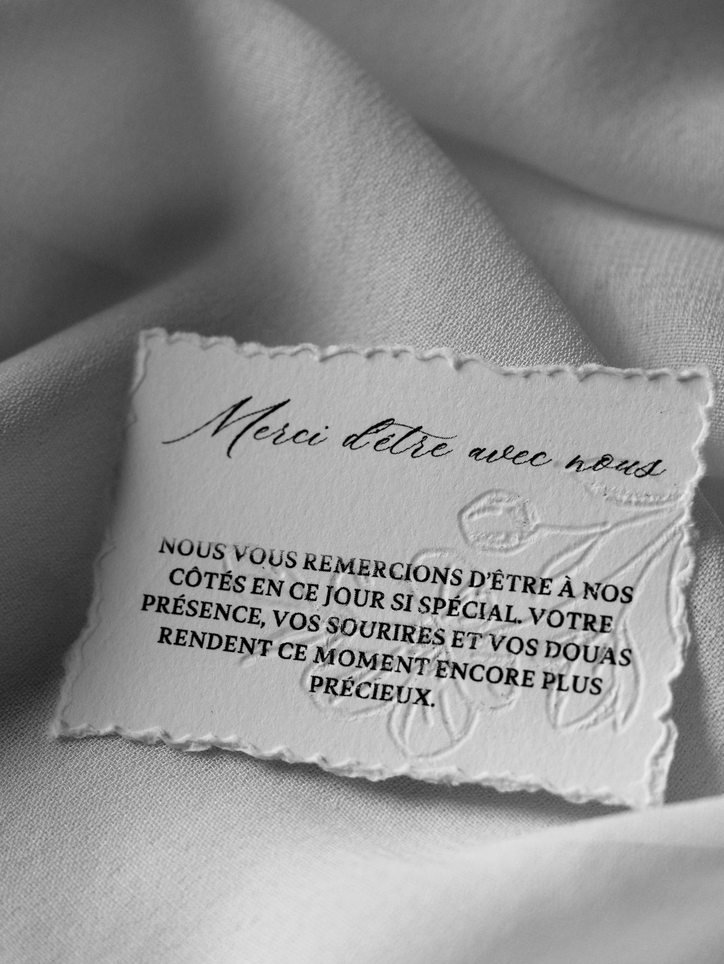 Cartes de visite - Embossage Personnalisé