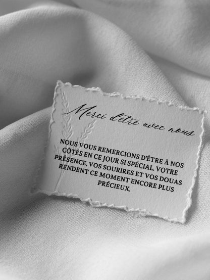 Cartes de visite - Embossage Personnalisé