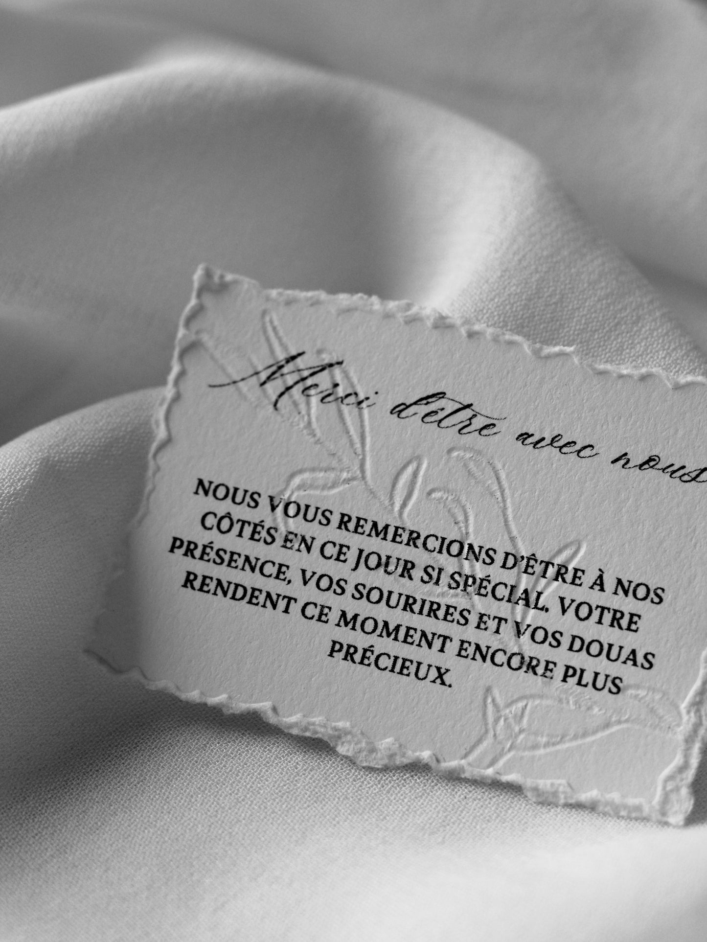 Cartes de visite - Embossage Personnalisé