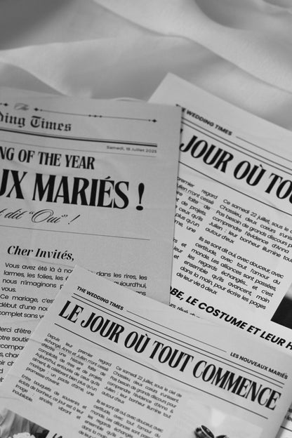 Journal - La Gazette des mariés - Numérique ou Papier
