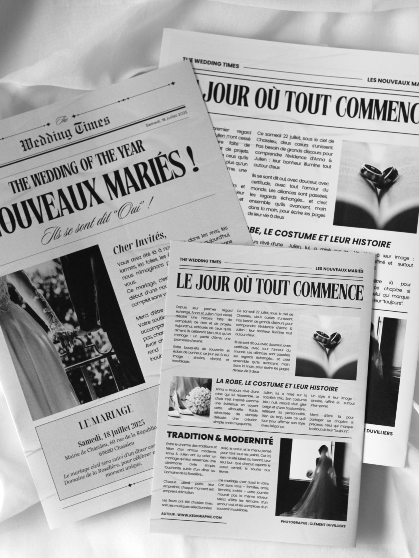 Journal - La Gazette des mariés - Numérique ou Papier