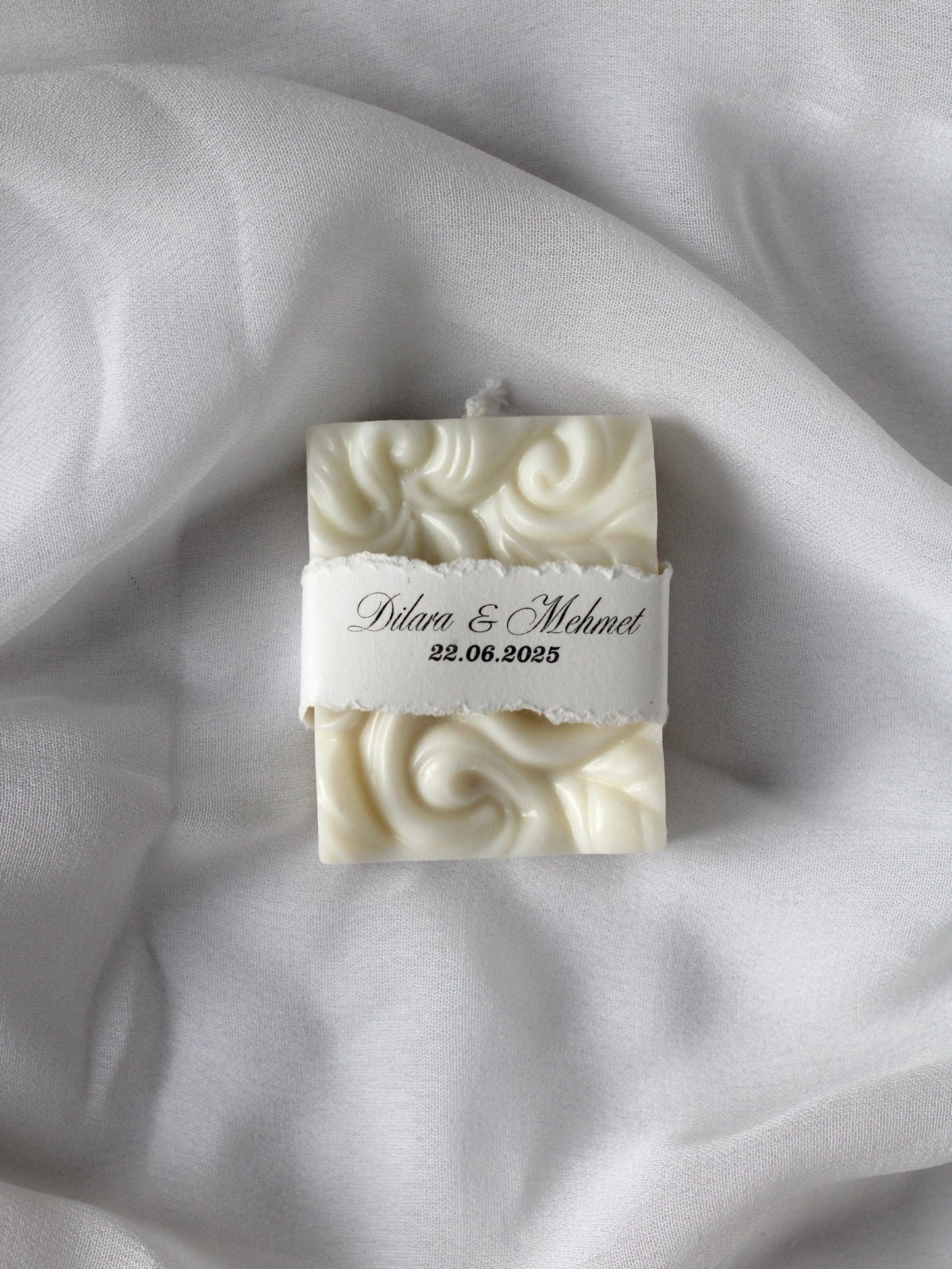 Bougie Vagues - Cadeaux invités