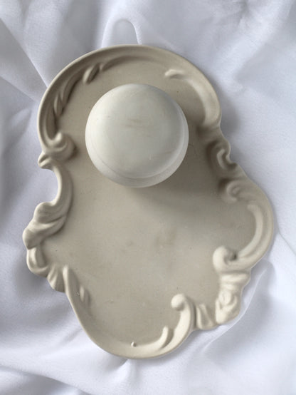 Set Signature Elégance- Plateau, Bougie & Pot