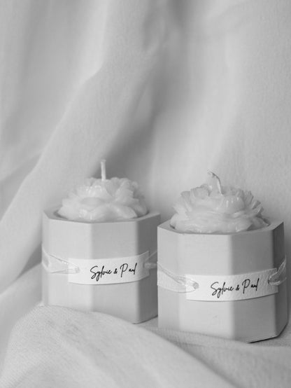 Bougie photophore géométrique - Cadeaux invités