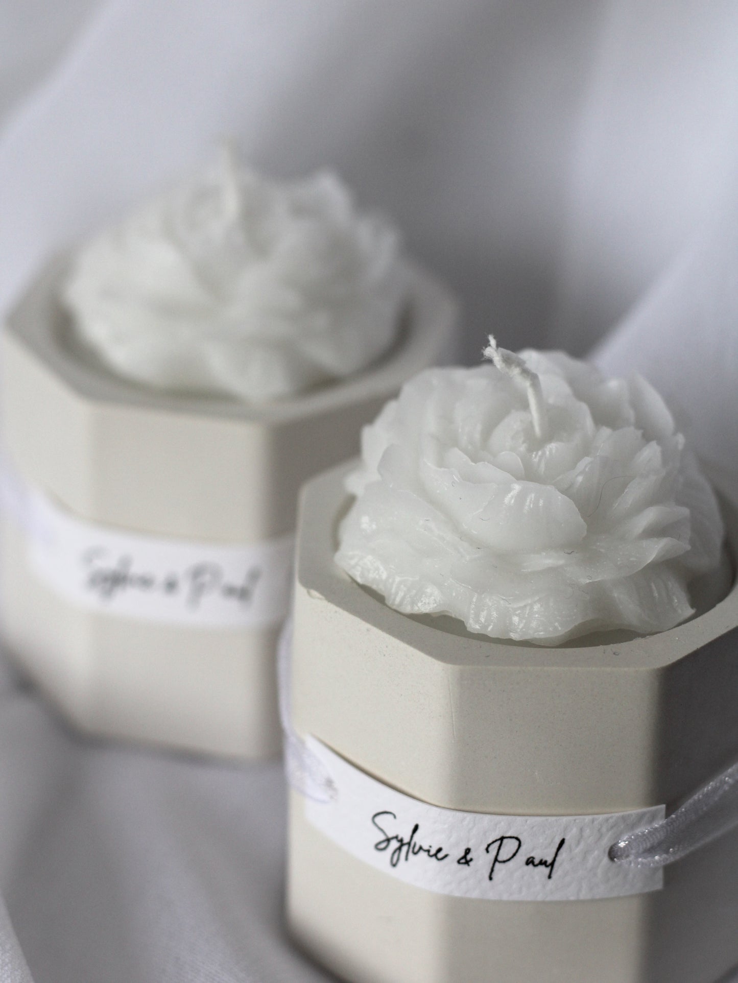 Bougie photophore géométrique - Cadeaux invités