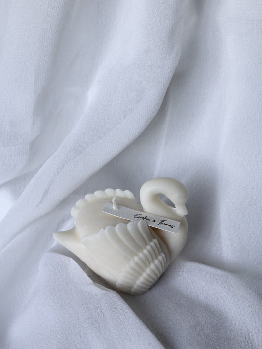 Bougie Cygnes - Cadeaux invités