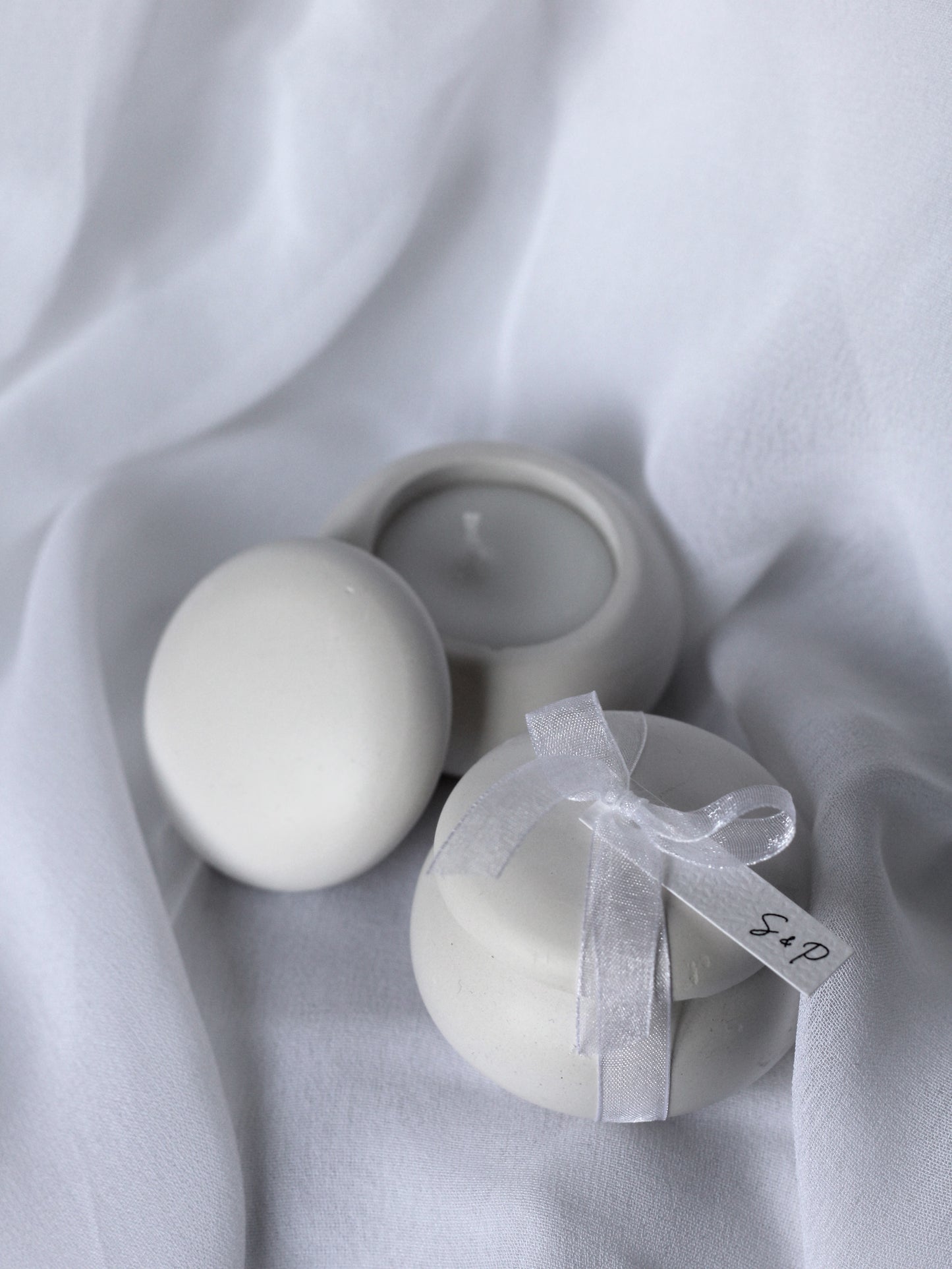 Bougie photophore Galet - Cadeaux invités