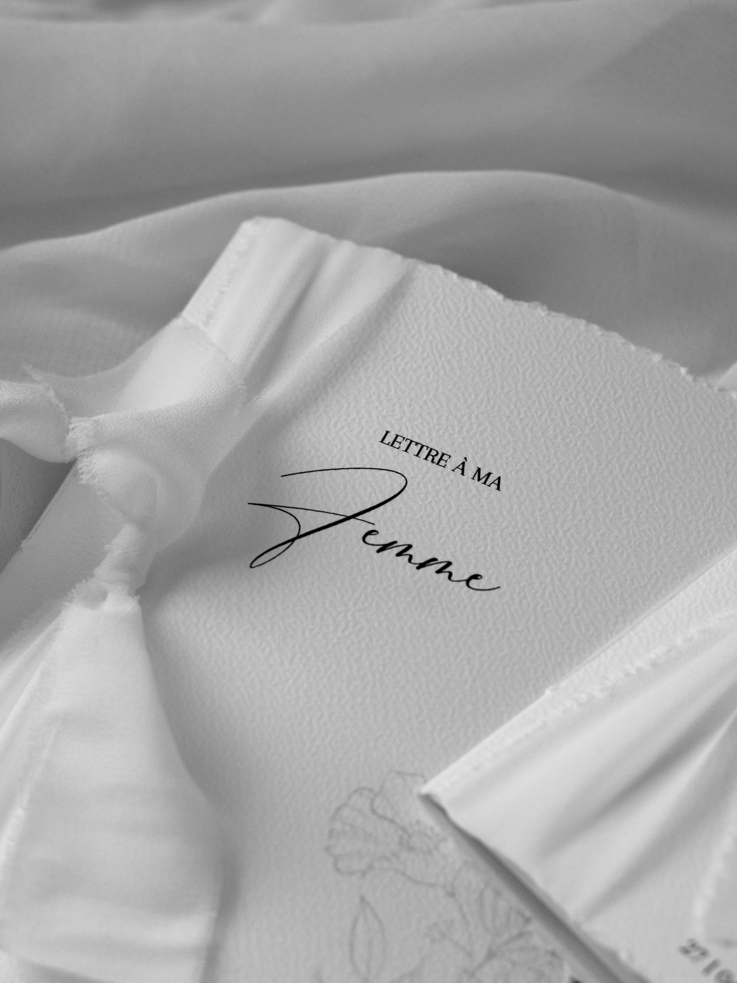 Carnet "Lettre à mon mari/femme" - Lot de 2