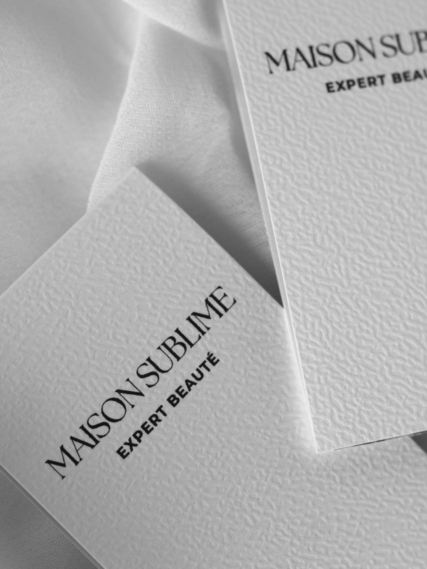 Carte avec lingette eau de cologne - Cadeaux invités