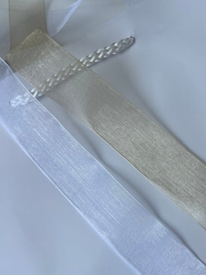 Sac cadeau Pro - Personnalisé - Blanc Glossy