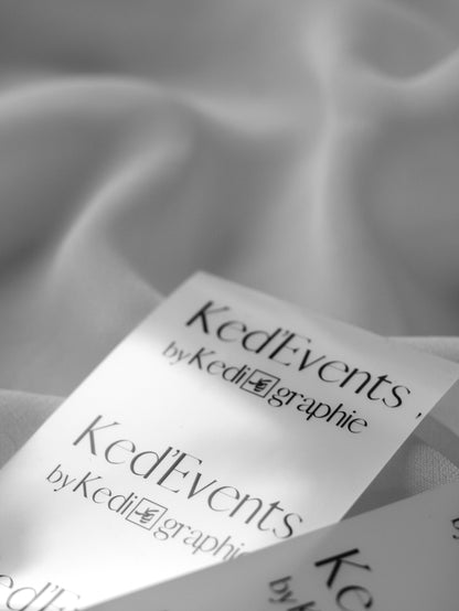 Etiquettes - Transparent - Pelliculé brillant