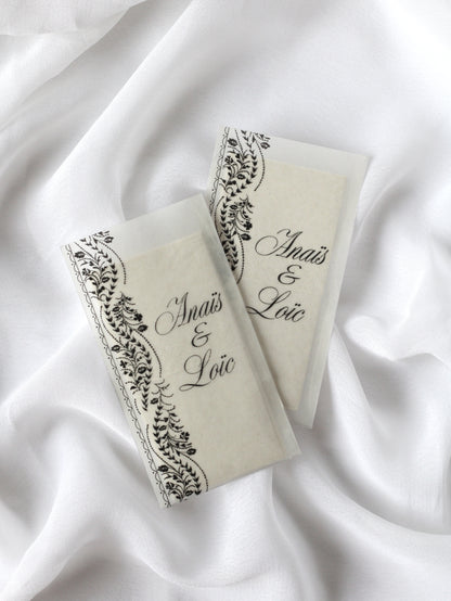 Paquet de mouchoirs en vellum - OSMAN