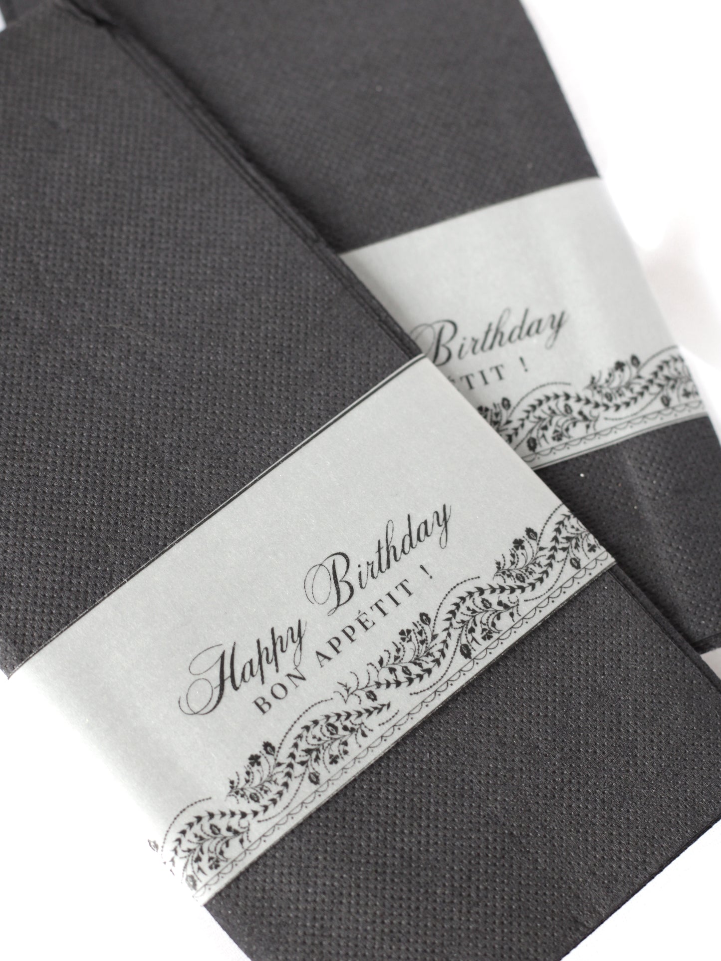 Serviette de table Vellum - Motif au choix