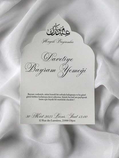 Carte d'invitation - EID