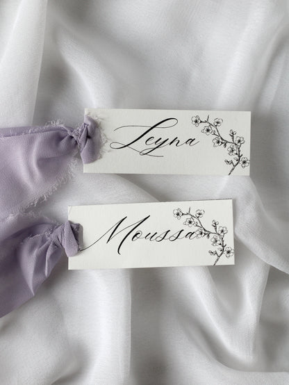 Marque-place prénom - COVEY