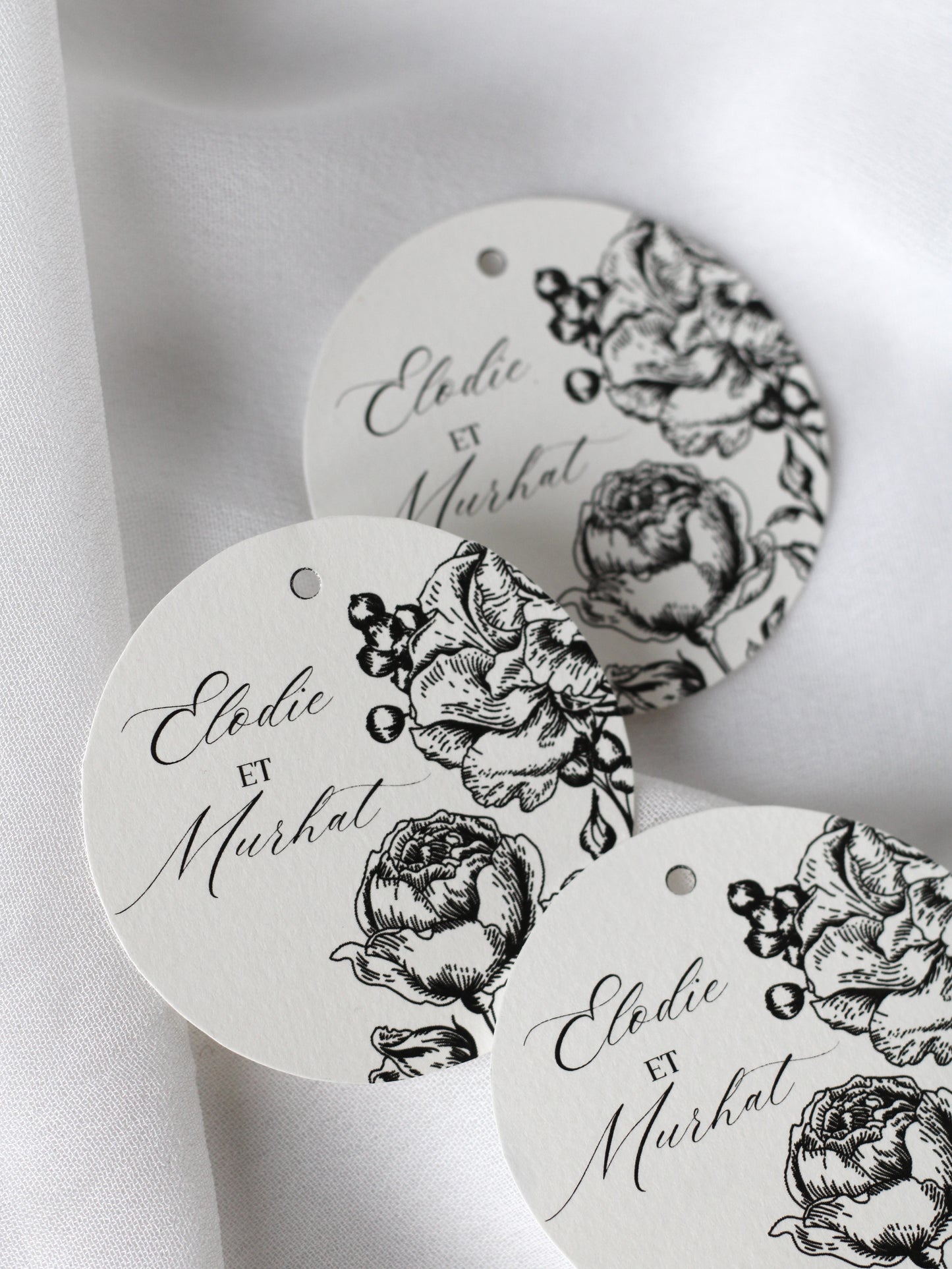 Etiquettes cadeaux - CAMELIA