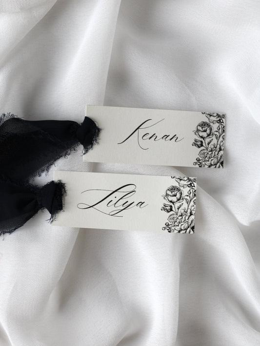 Marque-place prénom - CAMELIA