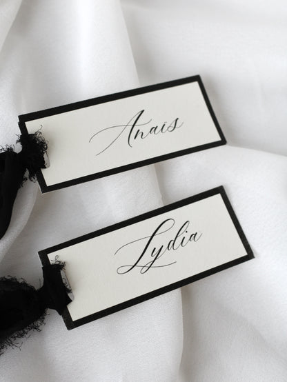 Marque-place prénom - SIGNATURE